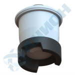 Емкость цилиндрическая 890 л с на подставке с дыхательным клапаном Анион 890 л. вертикальная (1170x1170x1560см;белый) - арт.559491