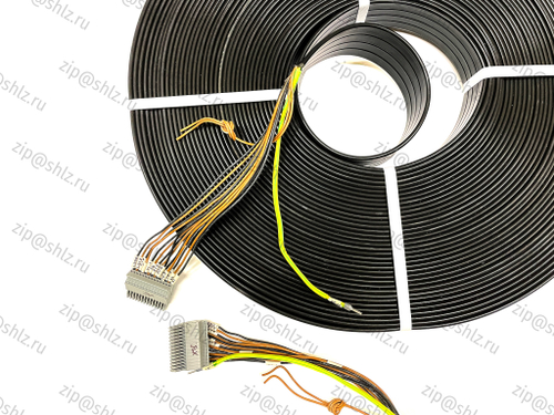 Жгут №122 "Подвесной кабель шкаф управления - Модуль кабины (усиленный)", L=45м, ДНБР.685691.122