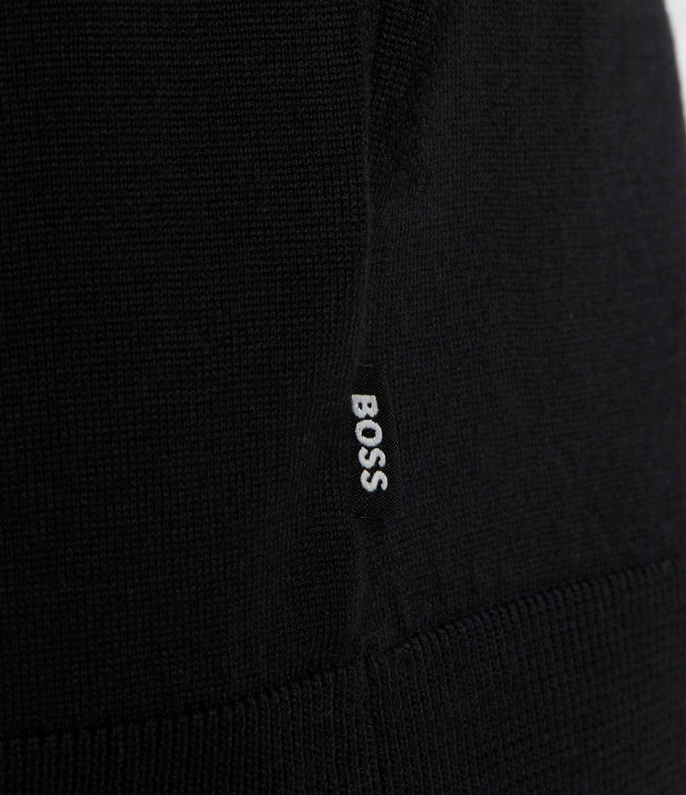 Хлопковый свитер perfino BOSS BLACK - черный(50506011)