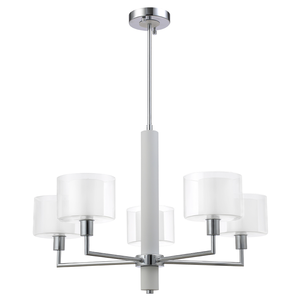 Подвесная люстра Crystal Lux MAESTRO SP-PL5 CHROME