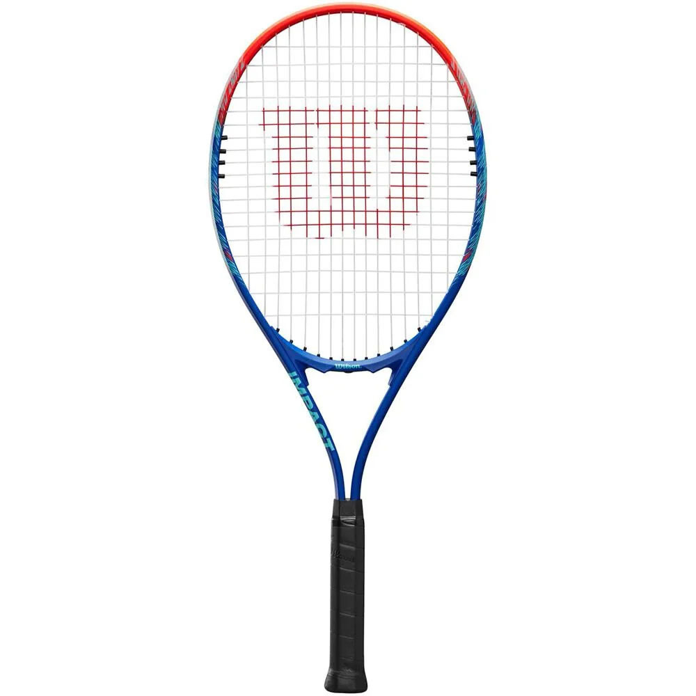 Ракетка б/т Wilson Impact Gr3, WR147510U3,для люб., титан.сплав, со струнами, сине-красный