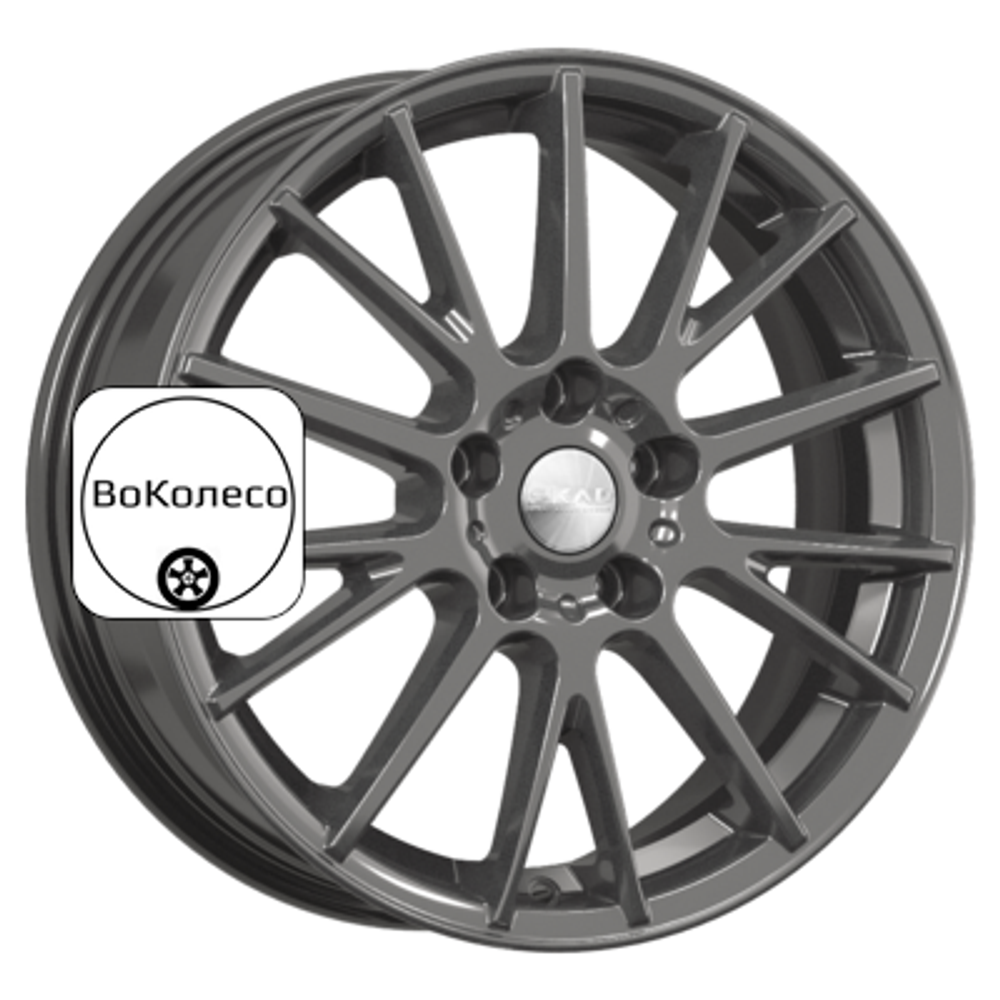 6,5x17/5x114,3 ET40 D66,1 Дубай (КЛ315) Графит СКАД