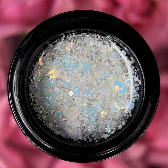 Глиттер гель Lolly Pop 02 builder gel Enigma 5 мл