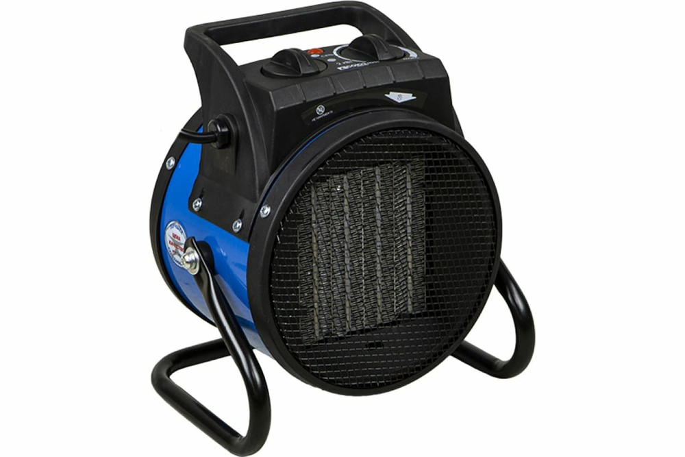 Тепловентилятор СОЮЗ ТВС-2023МК, 2 кВт, 30 м², синий