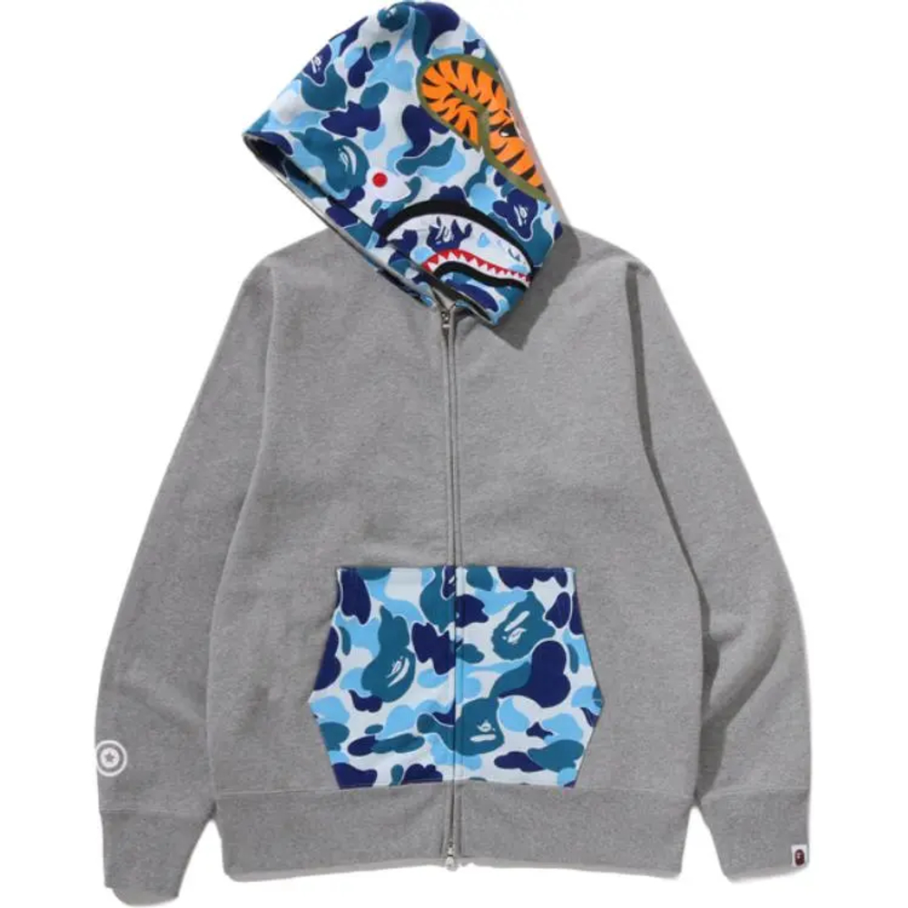A Bathing Ape Bathing Ape Ss26 Sweatshirts Cotton Moderate No Fleece Lined Zip Closure 0zxswm301151q
