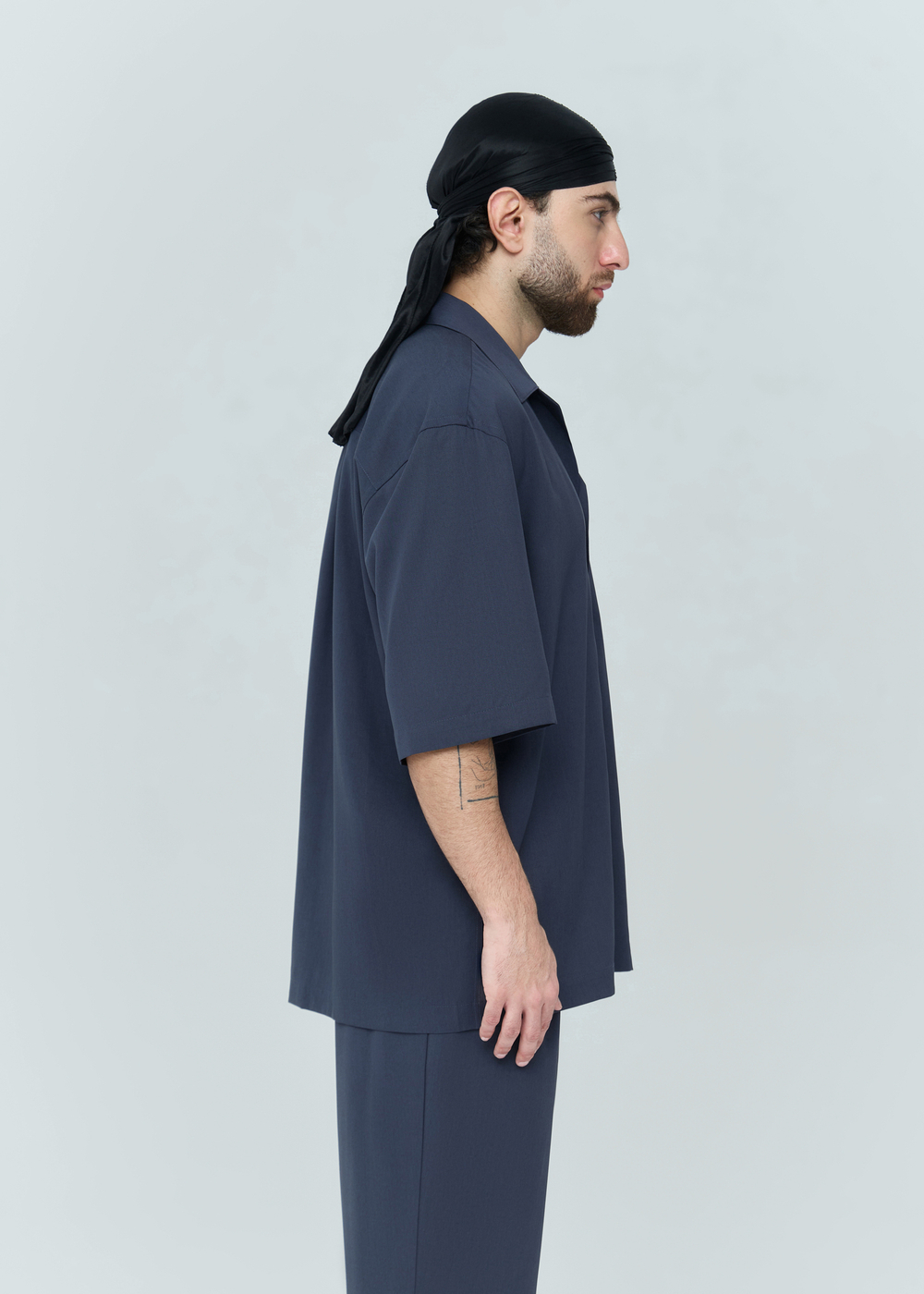 Рубашка с коротким рукавом | grey-violet