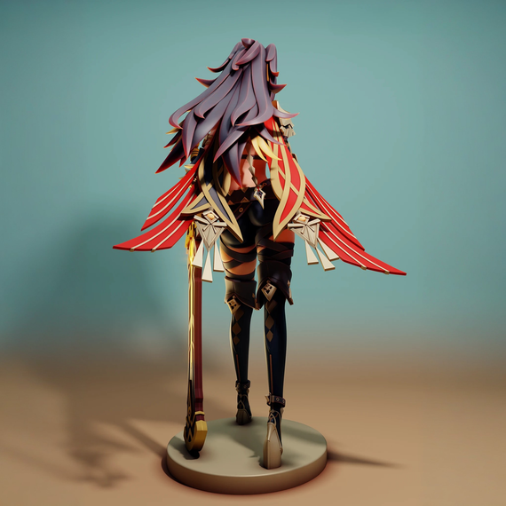 Dehya with sword - Genshin Impact