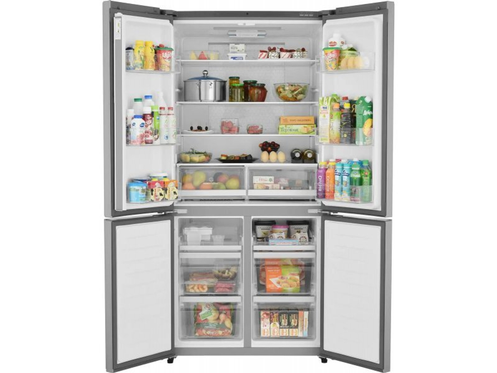 Холодильник Haier HTF-610DM7RU Total No Frost серебристый