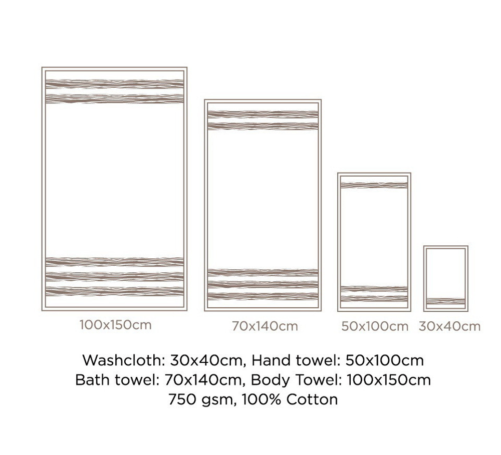 Полотенце 100х150 Hamam Nova белое