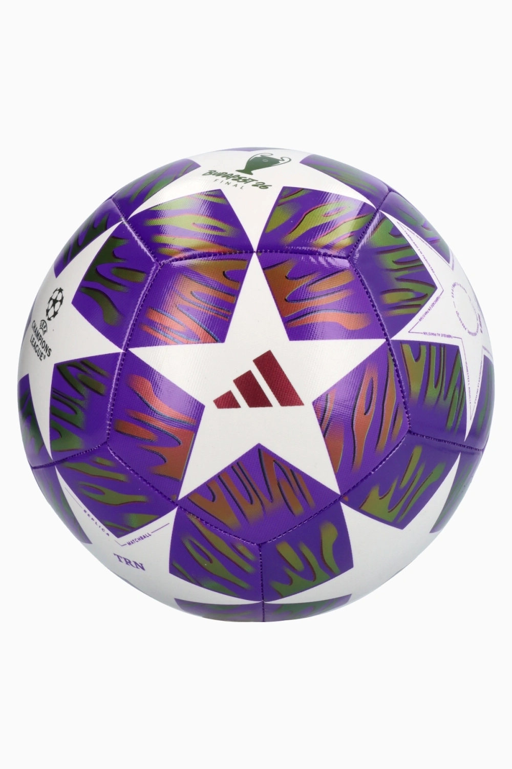 Футбольный мяч adidas UCL Training 25/26 Final размер 3 - фиолетовый