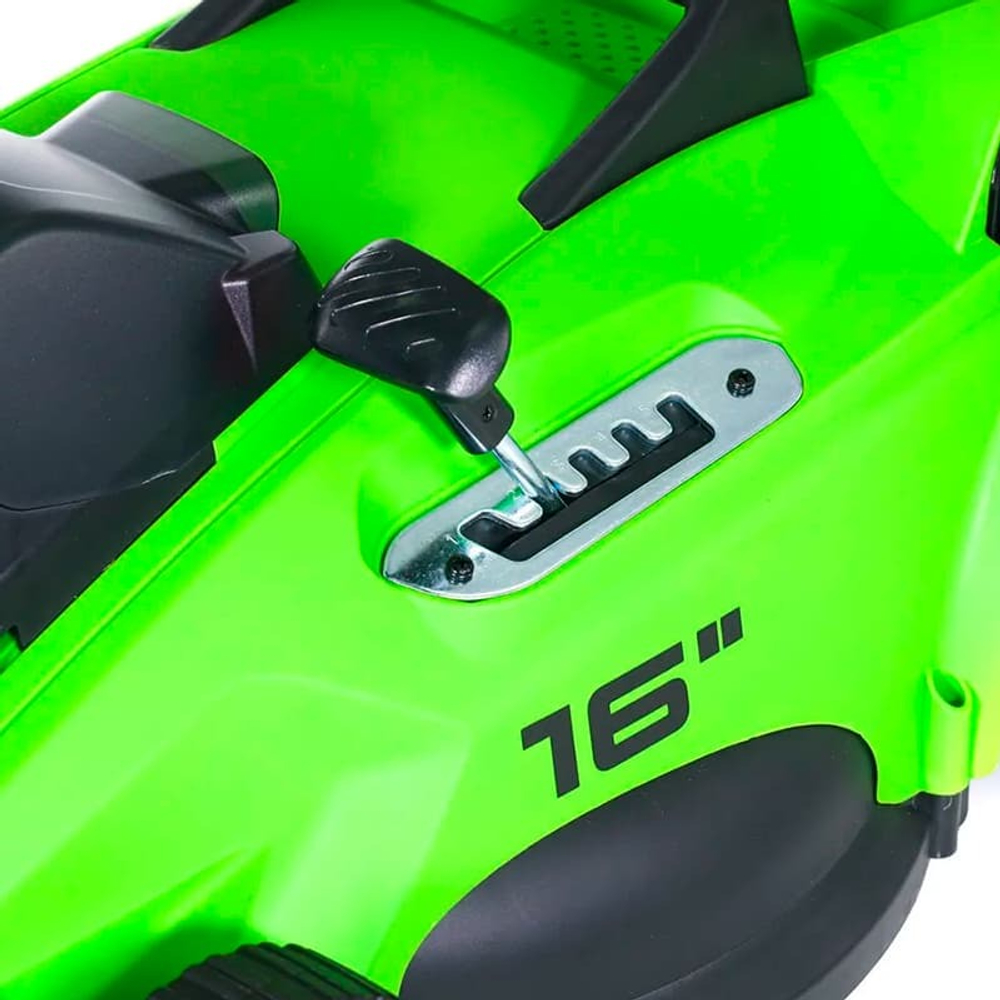 Газонокосилка аккумуляторная Greenworks Арт. 2517907, 40V, бесщеточная, 41 см