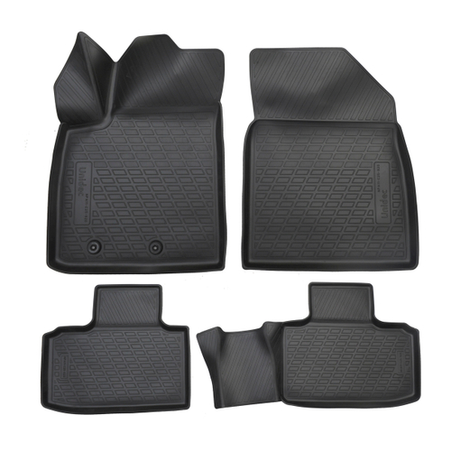 Ковры в салон Norplast/Unidec для Dongfeng YiXuan MAX (2022-) Полиуретан, Черный, арт.NPA11-C25-920-2