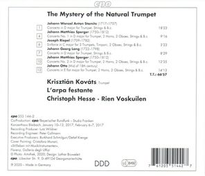 Krisztian Kovats, L'arpa Festante / The Mystery Of The Natural Trumpet (CD)