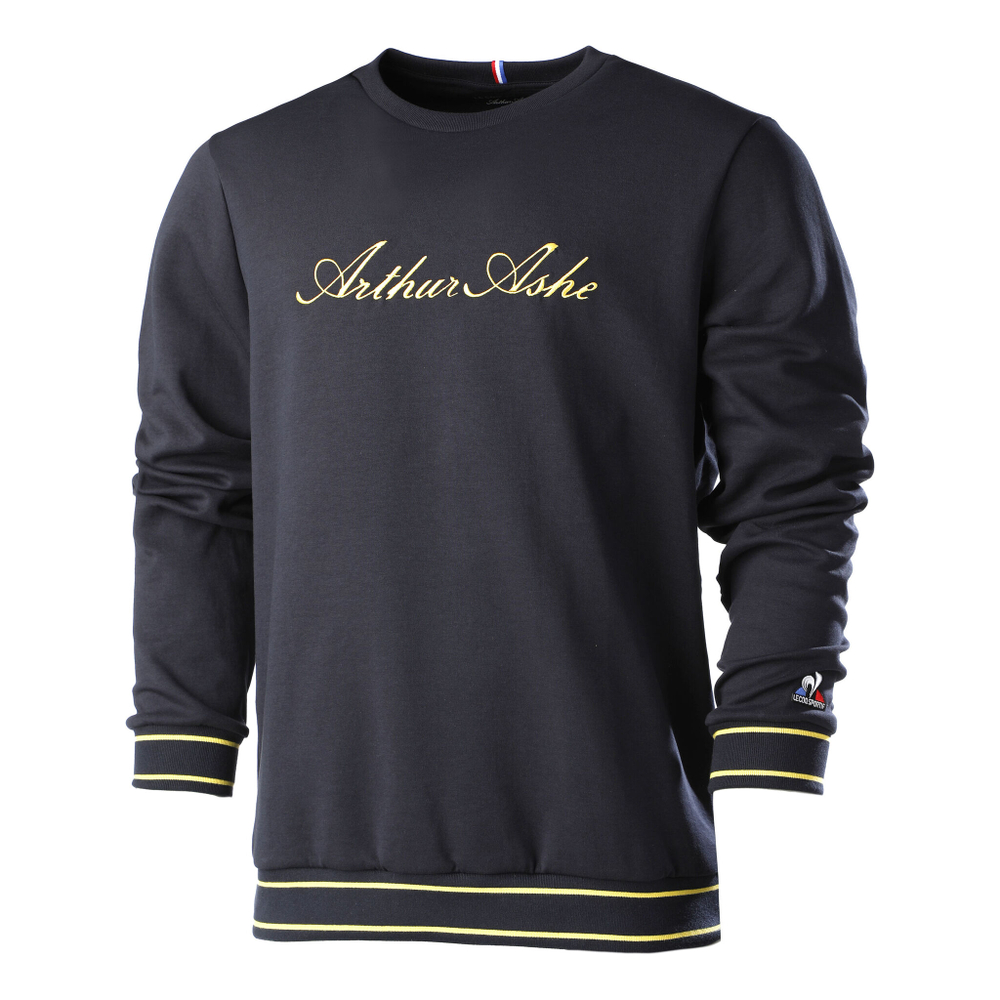 Мужская кофта теннисная Le Coq Sportif No. 1 Crew Sweatshirt Men - Black