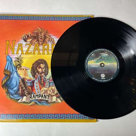 Винтажная виниловая пластинка LP Nazareth Rampant (Япония 1974) (Без Оби)
