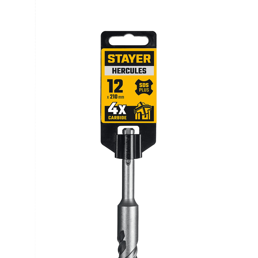 STAYER HERCULES-4Х 12x210 мм, SDS-plus бур (29290-210-12)