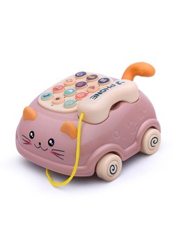 Телефон детский игрушечный Котик (LDJ215)