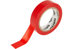 Изолента ПВХ KRANZ 0,13х15 мм, 10 м, красная KR-09-2004