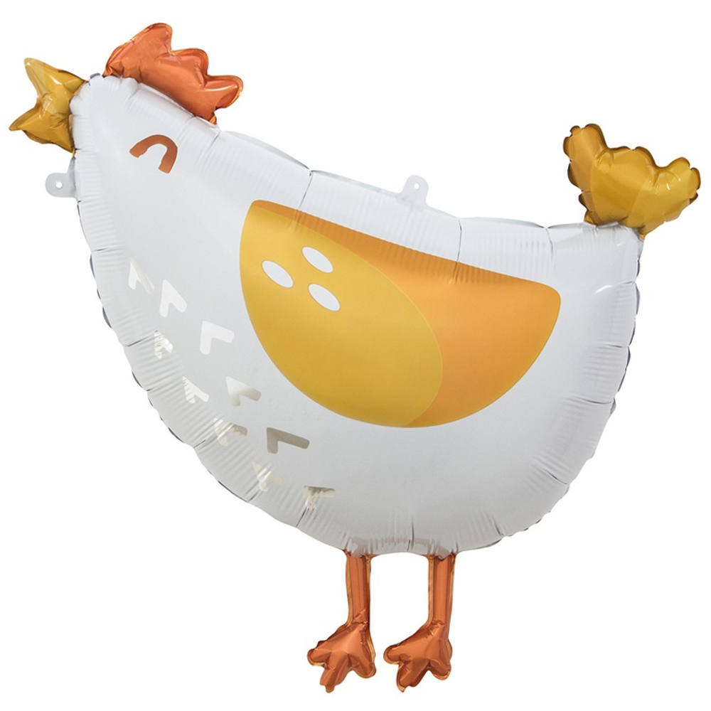 Шар Фольгированный Петух (Белый)