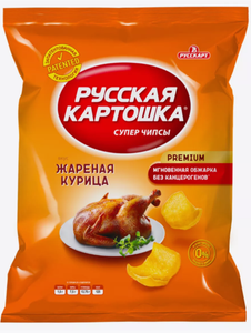 ЧИПСЫ РУССКАЯ КАРТОШКА КУРИЦА 50ГР