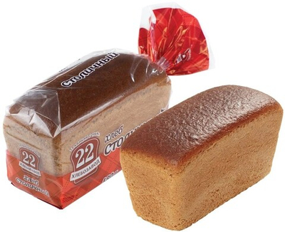 Хлеб Столичный формовой без упаковки, 22 Хлебозавод, 0,68