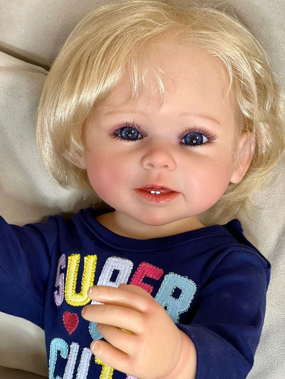 Кукла Реборн виниловая 55см в пакете (FA-020FV)