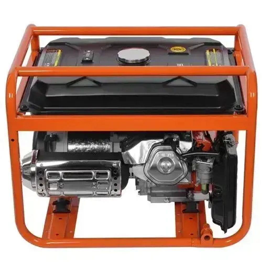 Генератор бензиновый CARVER PPG-6500 ( 5,5 кВт, бак 25 л ) / бензогенератор / резервное питание