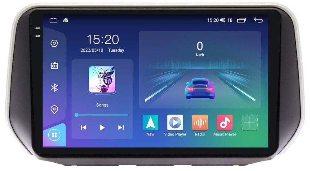 Магнитола для Hyundai Santa Fe 2018-2020 - Parafar PF210U2K на Android 13, QLED+2K, ТОП процессор, 8Гб+128Гб, CarPlay, 4G SIM-слот