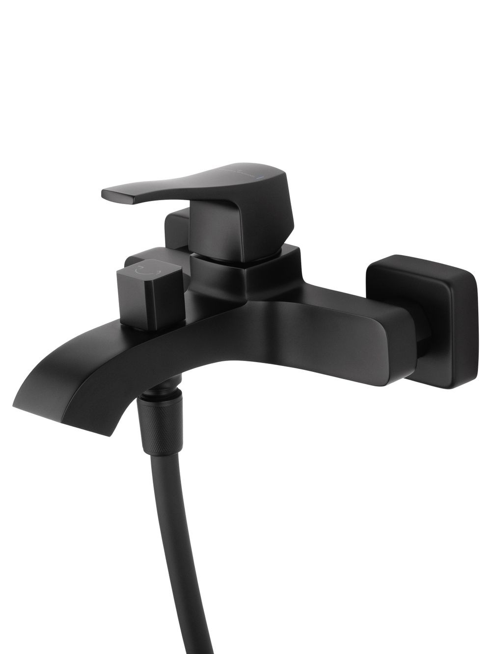 Смеситель для ванны с душем WONZON & WOGHAND FLEX, Черный матовый (WW-88037072-MB)