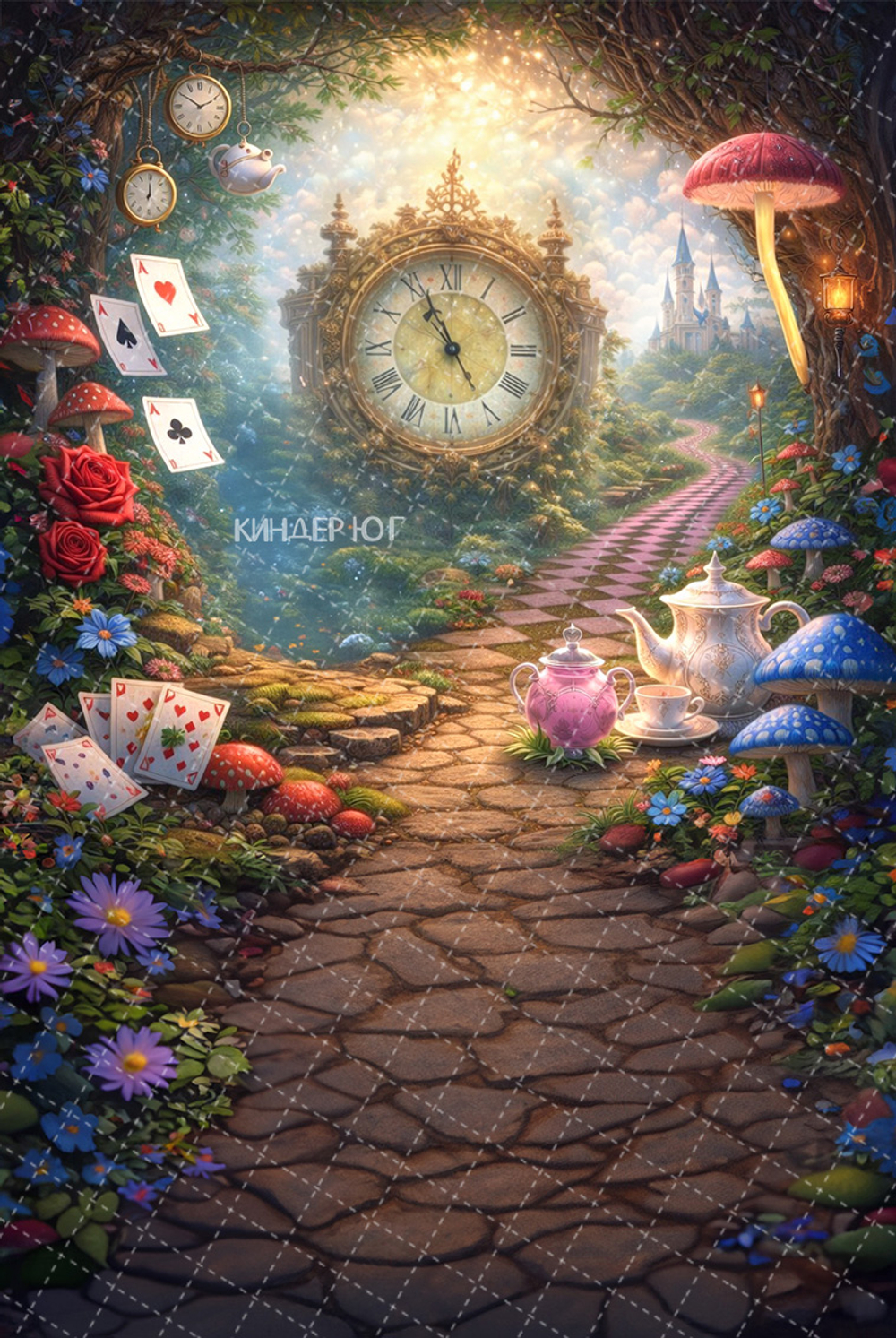 Фотофон "Алиса в стране чудес" арт. ФФ904-51