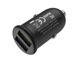 Автомобильное З/У Easy route dual port car charger - black