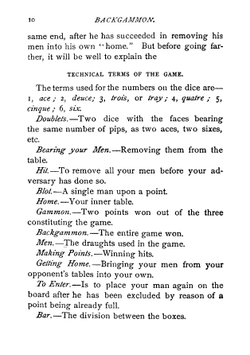 Backgammon and draughts (or checkers) | George Frederick Pardon