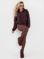 Кофта флисовая теплая толстовка больших размеров оверсайз