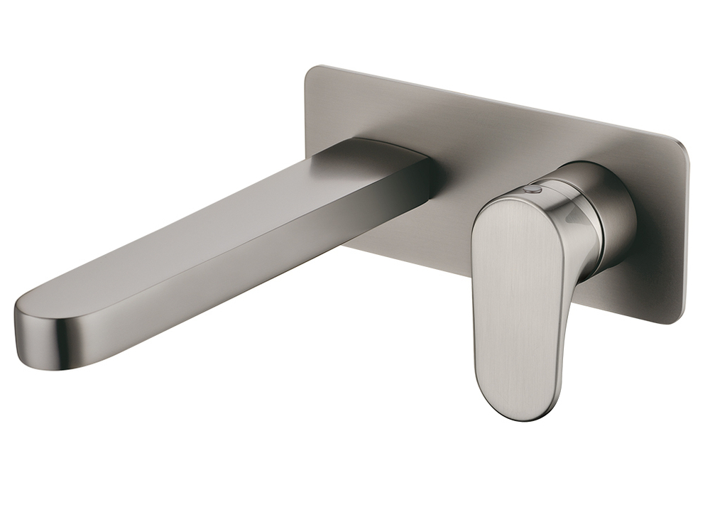 Boheme Смеситель для умывальника из стены SPECTRE Nickel Brush