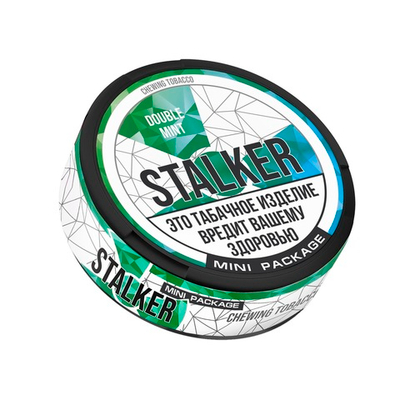 Жевательный табак Stalker Hard Mini - Двойная мята, 6 гр