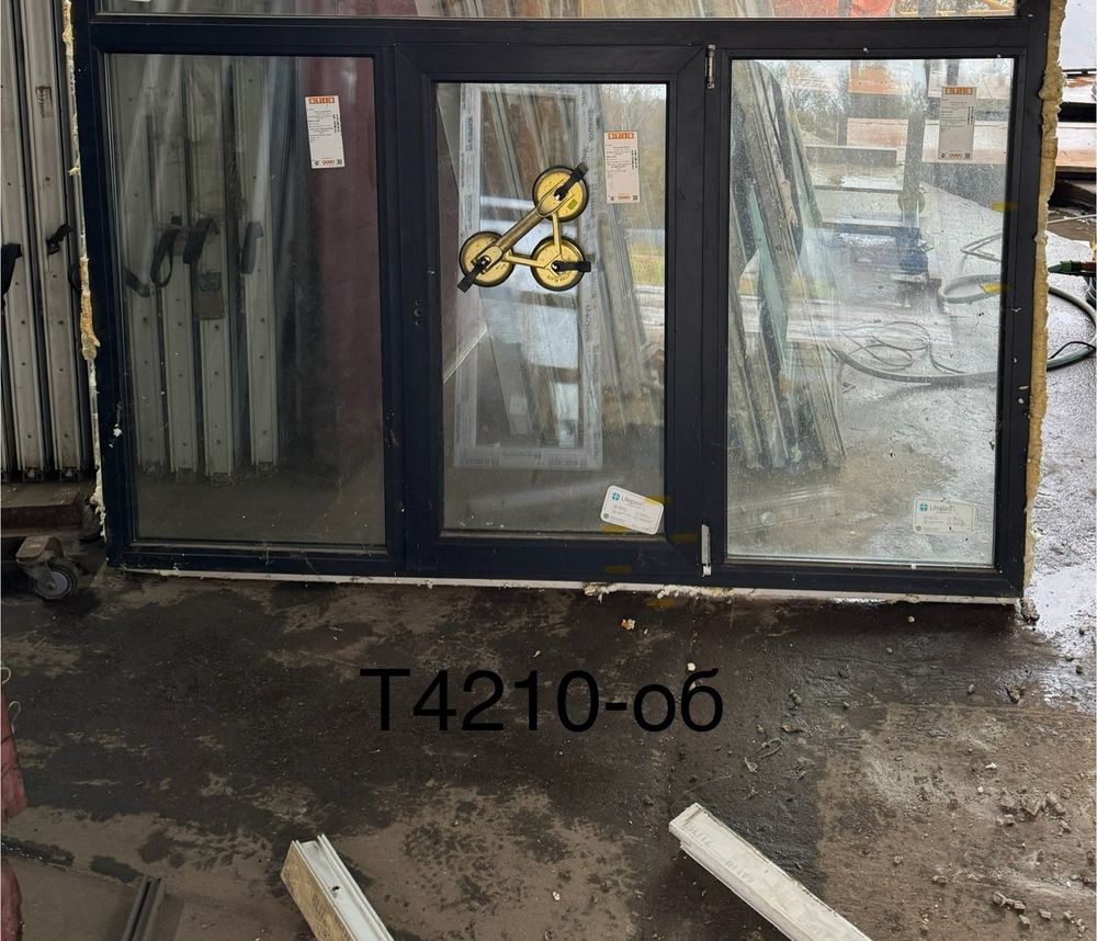 БУ Окно Пластиковое 120(в) х 197(ш) рехау