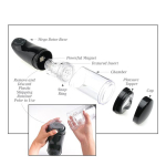 Автоматический мега-мастурбатор ротик с подсветкой PipeDream PDX Extreme Toyz Mega-Bator Mouth RD298