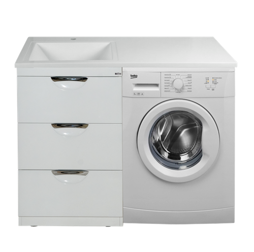 Тумба под раковину Misty Куба 60 под стиральную машину