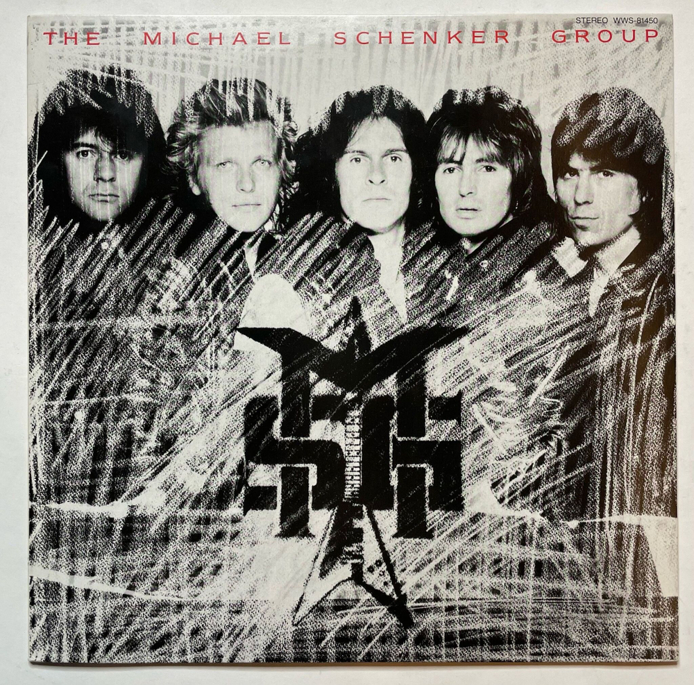 Винтажная виниловая пластинка LP The Michael Schenker Group MSG (Japan 1981) (No Obi)