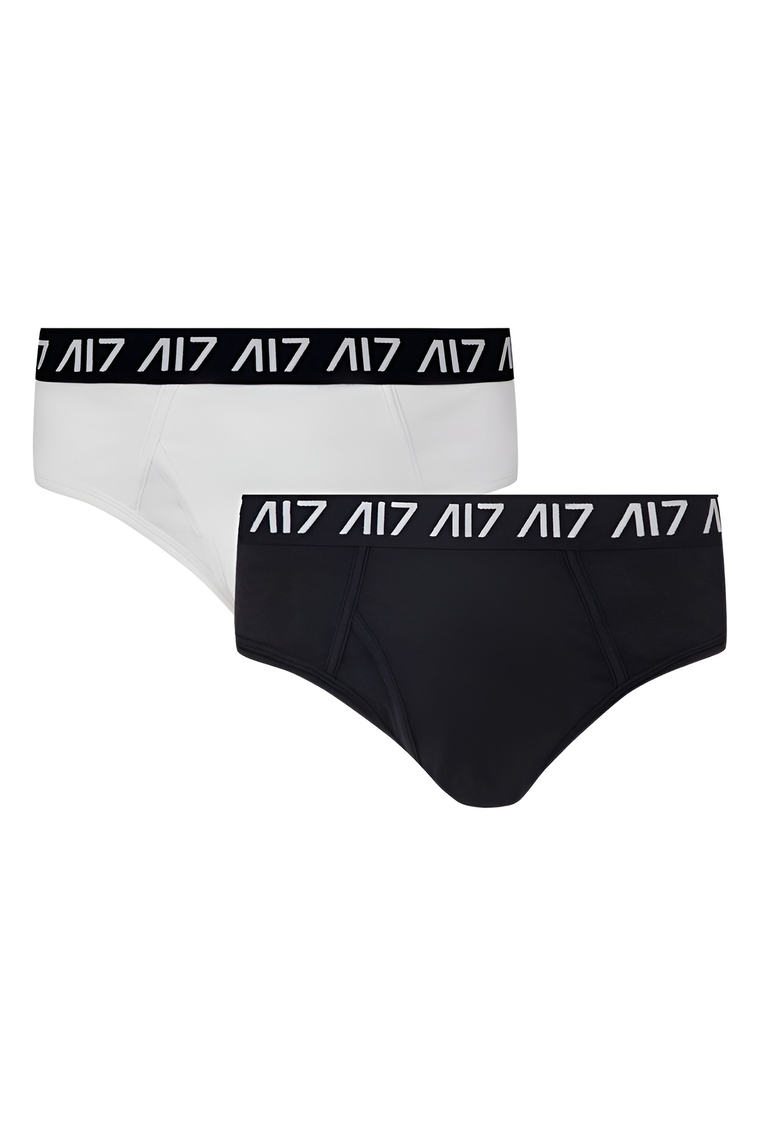 Брифы черные и белые