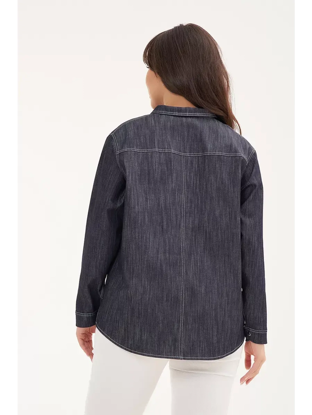 Рубашка джинсовая ветровка