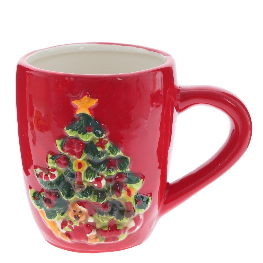 GAEM Кружка "Елка", 400 мл, L13 W9 H10 см