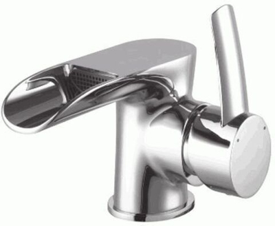 смеситель умывальник LEMARK Atlantiss с каскадным изливом LM3246С