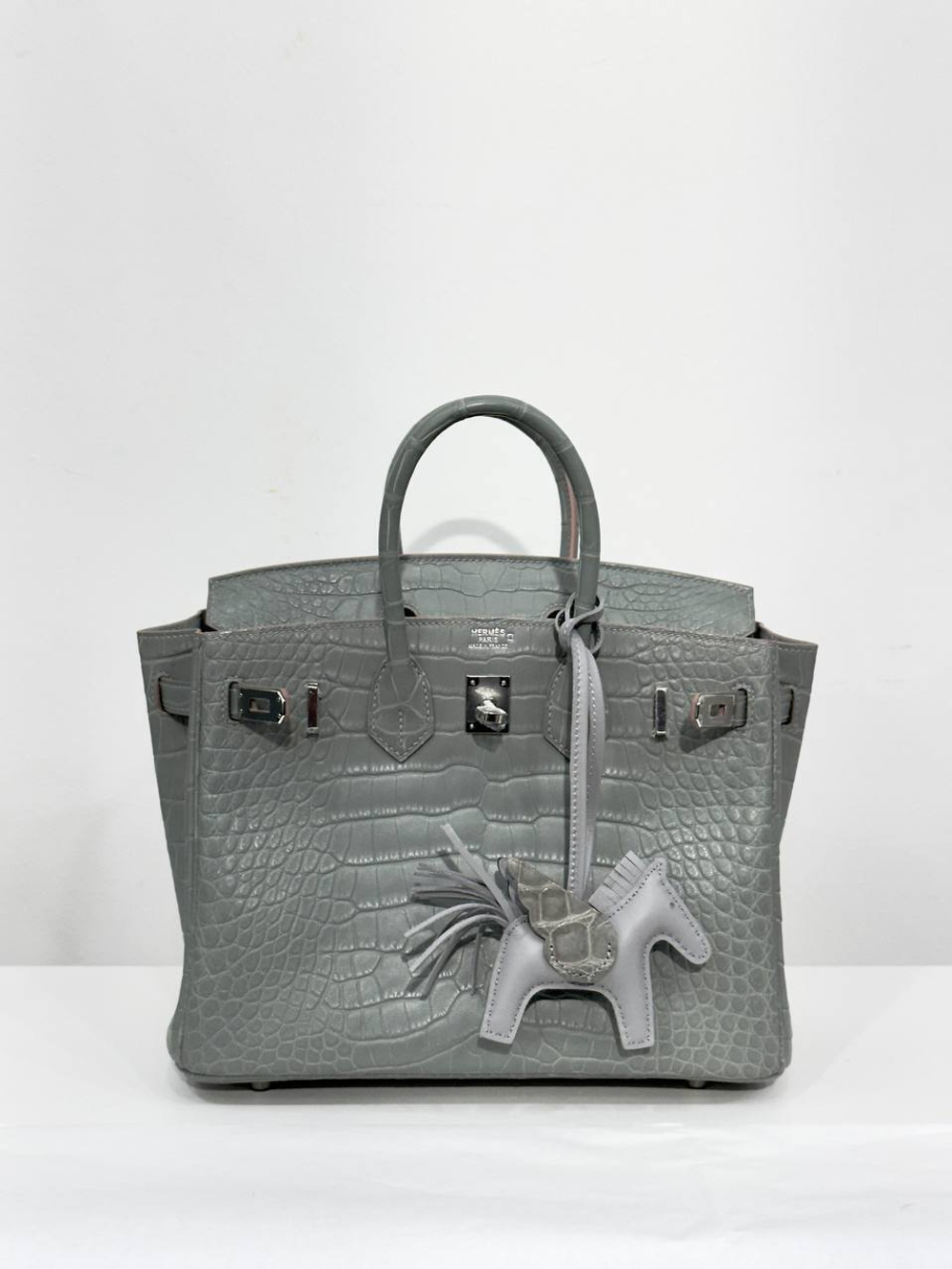 Сумка Hermes из кожи крокодила 25 см, арт. 466224769