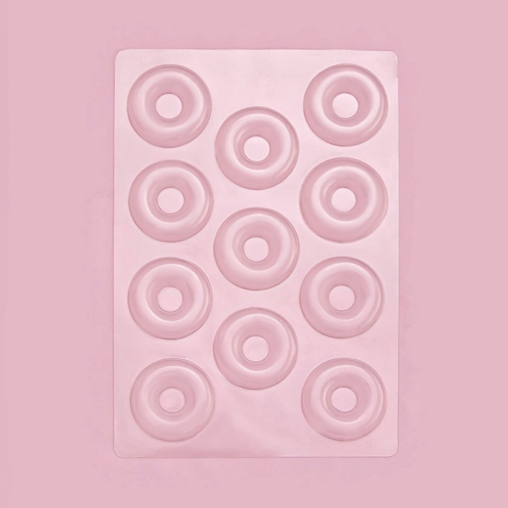 Пластиковая форма для шоколада "Пончик"