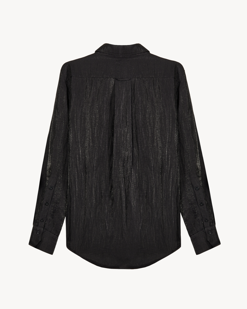 “Gloss” (unisex) linen classic shirt / Рубашка из льна