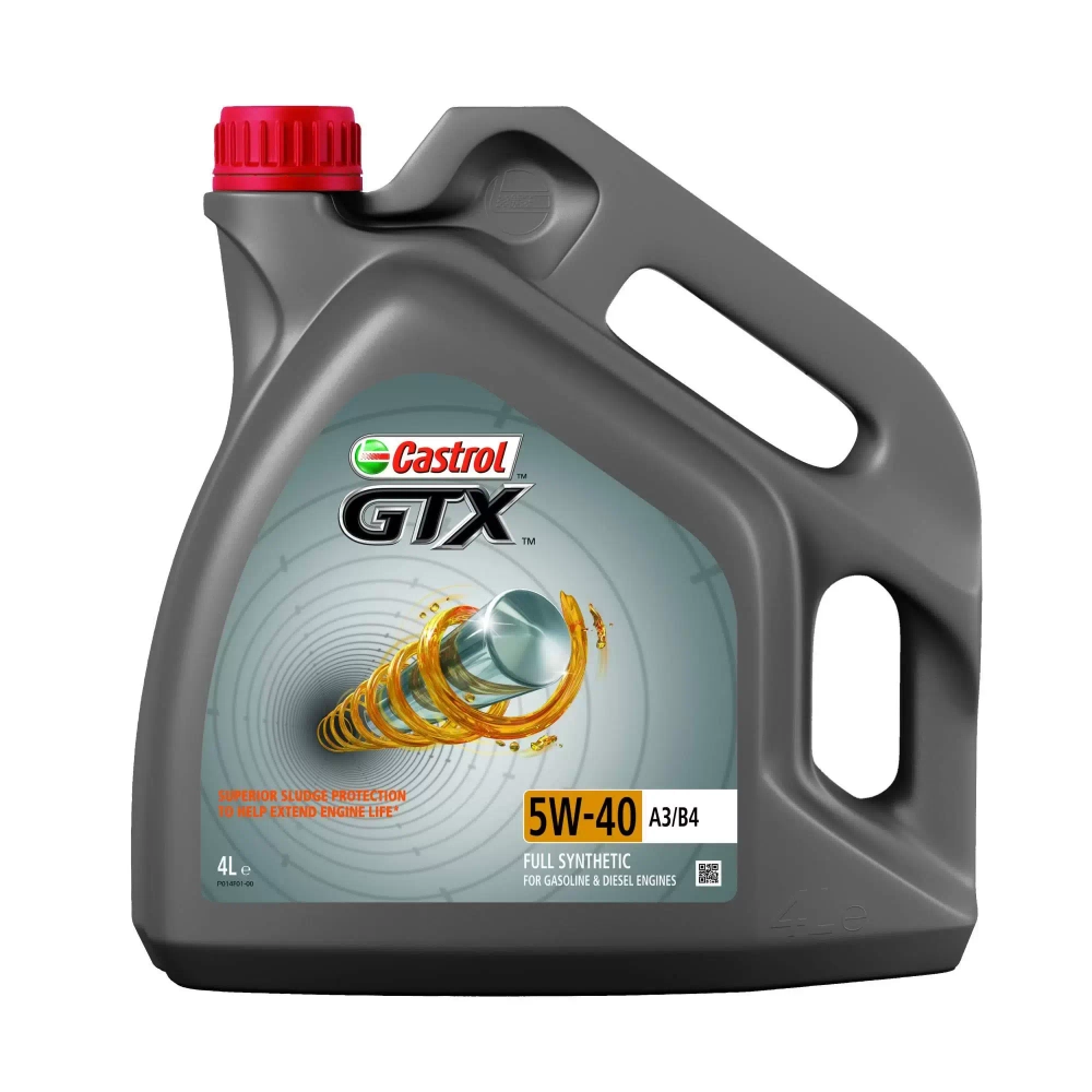 CASTROL GTX 5W40  A3/B4  4L п/синт.