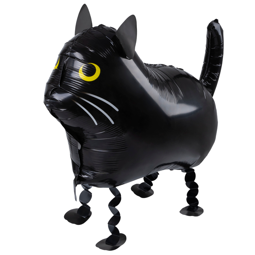 ХОДЯЧАЯ ФИГУРА, КОТ, ЧЕРНЫЙ