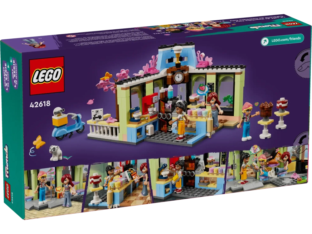 Конструктор LEGO Friends 42618 Кафе в Хартлейк-Сити