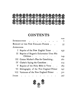 The New-England Primer: A History of Its Origin and Development | Paul Leicester Ford